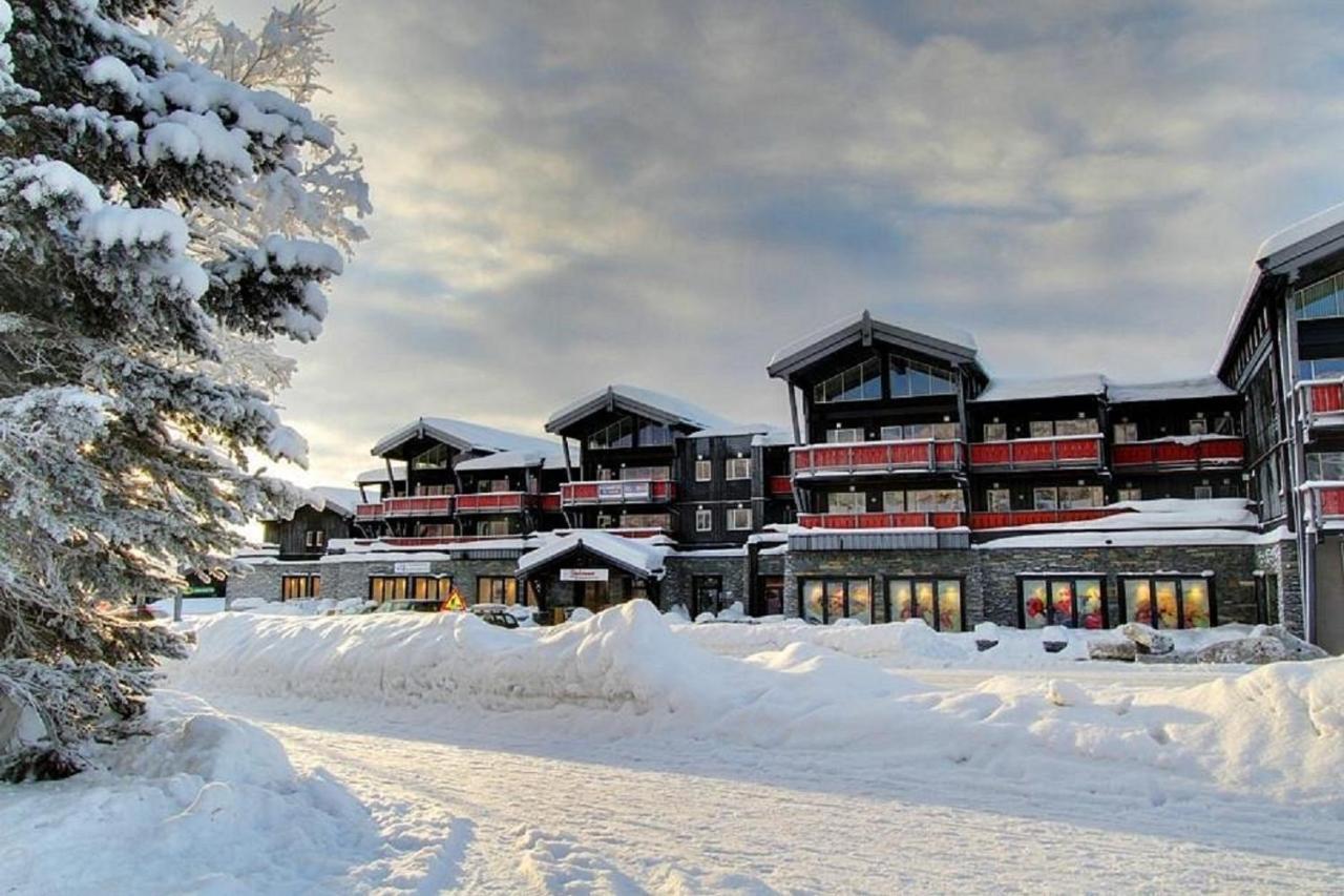 Leilighet Beitostolen Sentrum, Terrasse Og Innendors Parkering エクステリア 写真